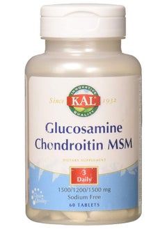 Glucosamine Chondroitin Msm Tablets 60 Count