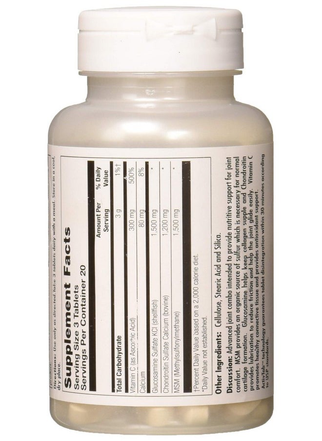 KAL - Glucosamine Chondroitin Msm Tablets 60 Count - Image 1