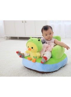 VAISHNO Vaishno Baby Soft Plush Cushion Baby Sofa Seat Or Rocking Kids Room Decoration Soft Toys Use for Baby 0 to 3 Years Twity Shape Green  - Image 5