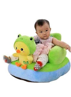 VAISHNO Vaishno Baby Soft Plush Cushion Baby Sofa Seat Or Rocking Kids Room Decoration Soft Toys Use for Baby 0 to 3 Years Twity Shape Green  - Image 3