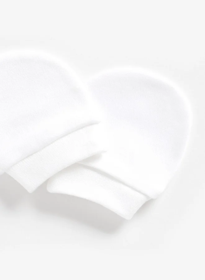 مذركير قفازات أطفال بيضاء  قطع