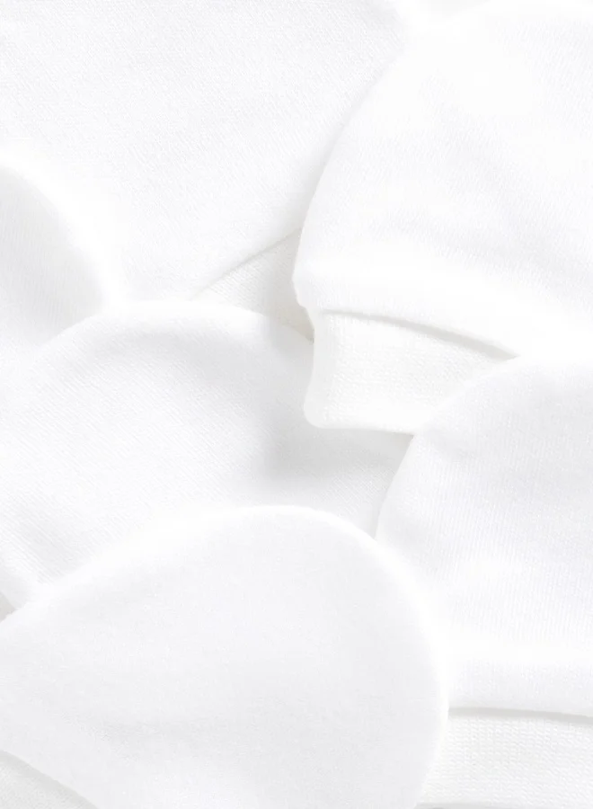 mothercare White Baby Mitts 3 Pack