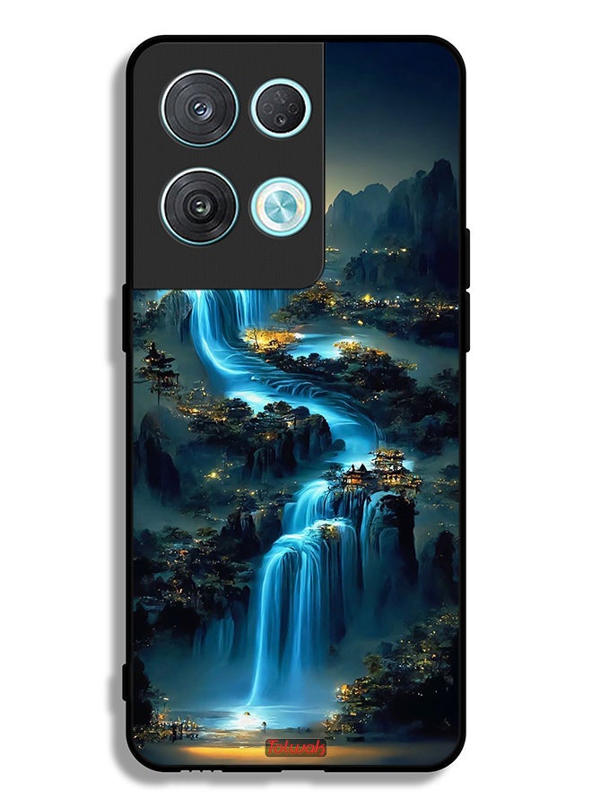 Tolwak غطاء حماية أوبو رينو 8 برو 5G فن شلال - Image 2