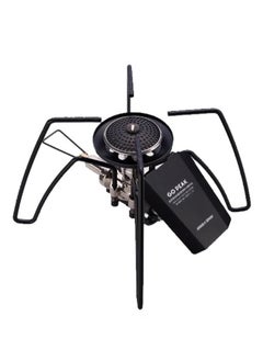 EVEREEN Spider Stove Black Spider Folding Card Stove Camping Tableware Camping Kitchenware Camping Barbecue Stove Gas Stove  - Image 1