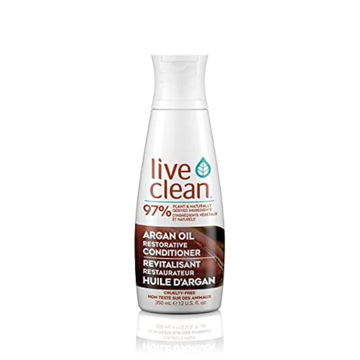 Live Clean Conditioner, Restorative Argan Oil, 12 Oz - Image 1