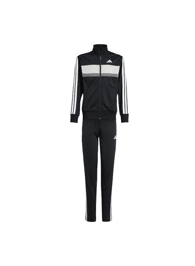 Adidas J 3S Tiberio Ts Black Training Suits For Junior 7-8Y - Image 1