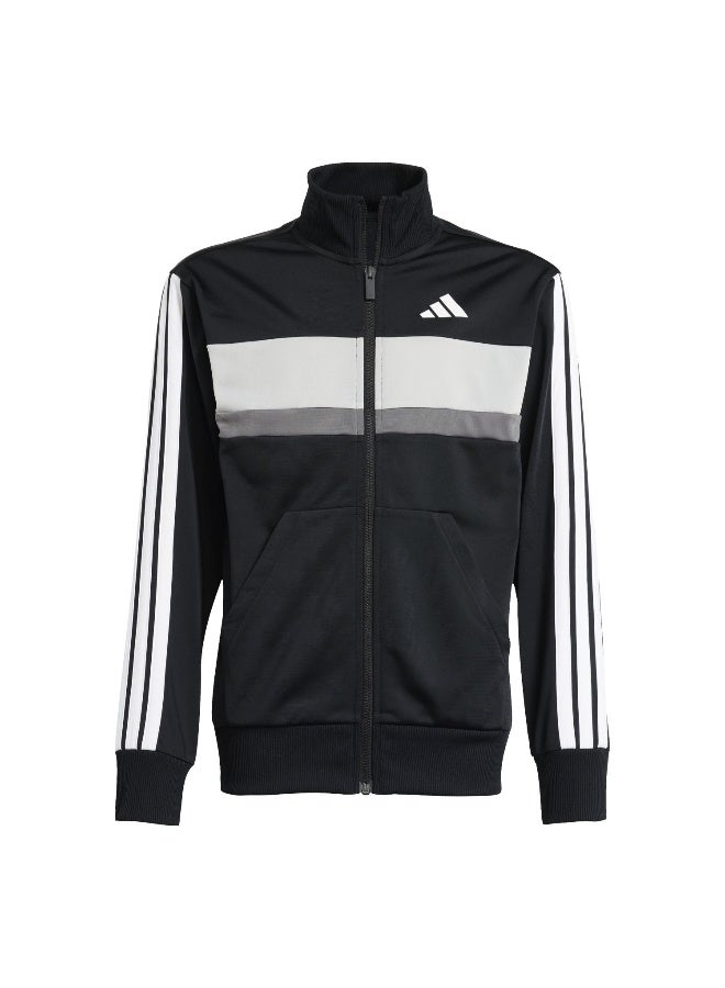 Adidas J 3S Tiberio Ts Black Training Suits For Junior 7-8Y - Image 2