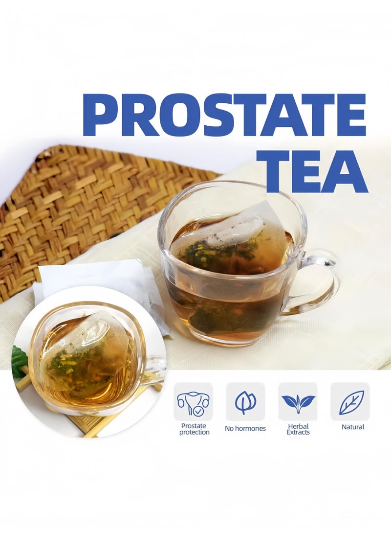 Wins Town Prostate Tea with 5g×30 bags large capacity, tasty for both hot and cold brewing, effectively relieves male urinary discomfort and improves nighttime sleep quality - Image 4