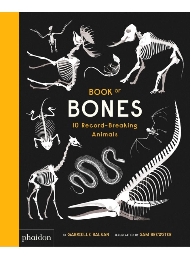 Book of Bones 10 Record Breaking Animals - Hardback