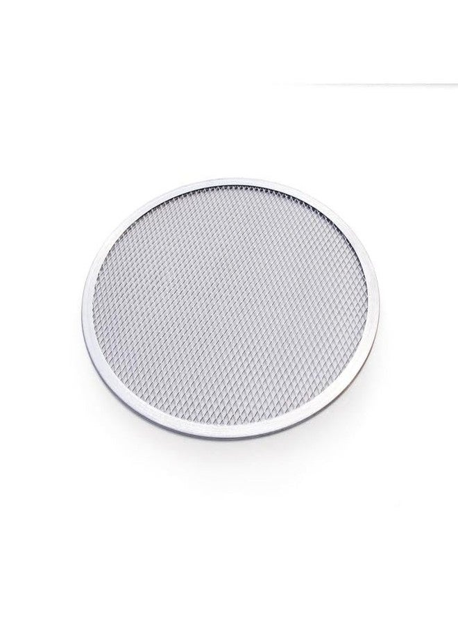 HAZEL Aluminum Pizza Mesh Tray | 12 Inch Round Baking Screen for Crispy Crust - Image 1