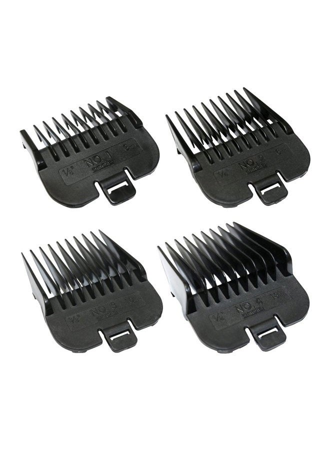 Trixie Andis 4 Piece Animal Comb Set; Sizes: 1/8", 1/4", 3/8", 1/2", Black, 21318, (pack of 4) - Image 2