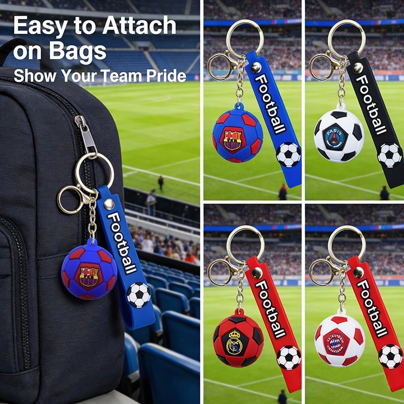 World Cup Jersey Keychain - Soft PVC Material, Cartoon Design, Perfect Fan Gift - Image 2