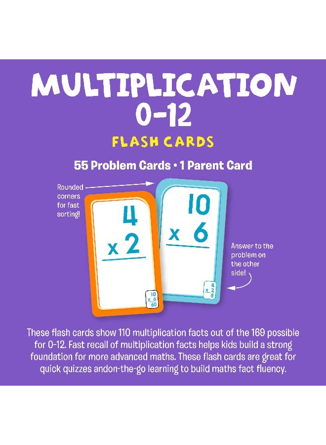 Hinkler School Zone Multiplication 0-12 Flash Cards – Master Math Fast! - Image 4