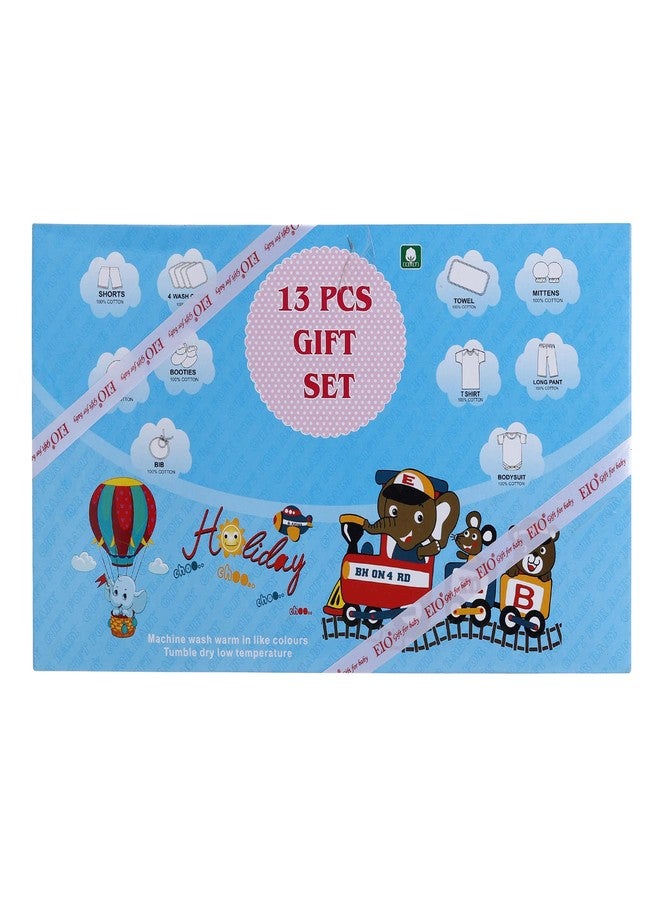 EIO New Born Baby Gift Set -13 Piecess (Turquoise) - Image 3