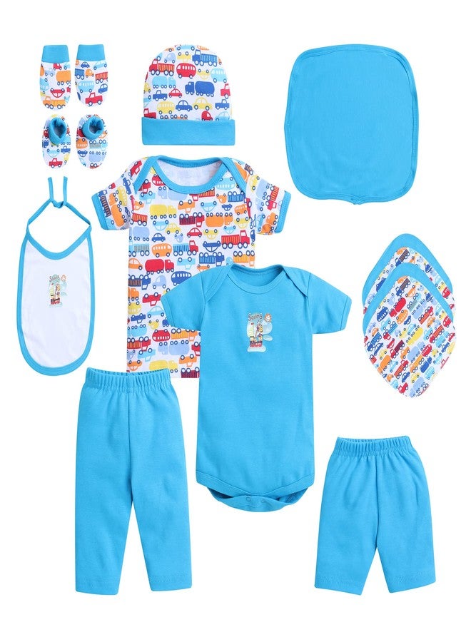 EIO New Born Baby Gift Set -13 Piecess (Turquoise) - Image 2