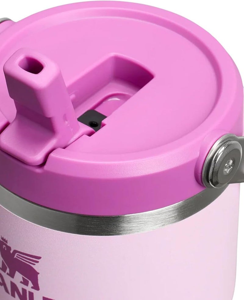 Stanley Ice Flow GO 600ml/20oz Flip Straw Water Bottle - Cherry Blossom - Image 3