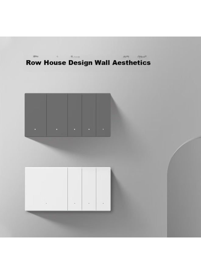 Yeelight Yilai Smart Switch K1 Zero Fire Wire Double Gang Living Room Bedroom Wall Switch Elegant White Compatible With Mi Home App - Image 2