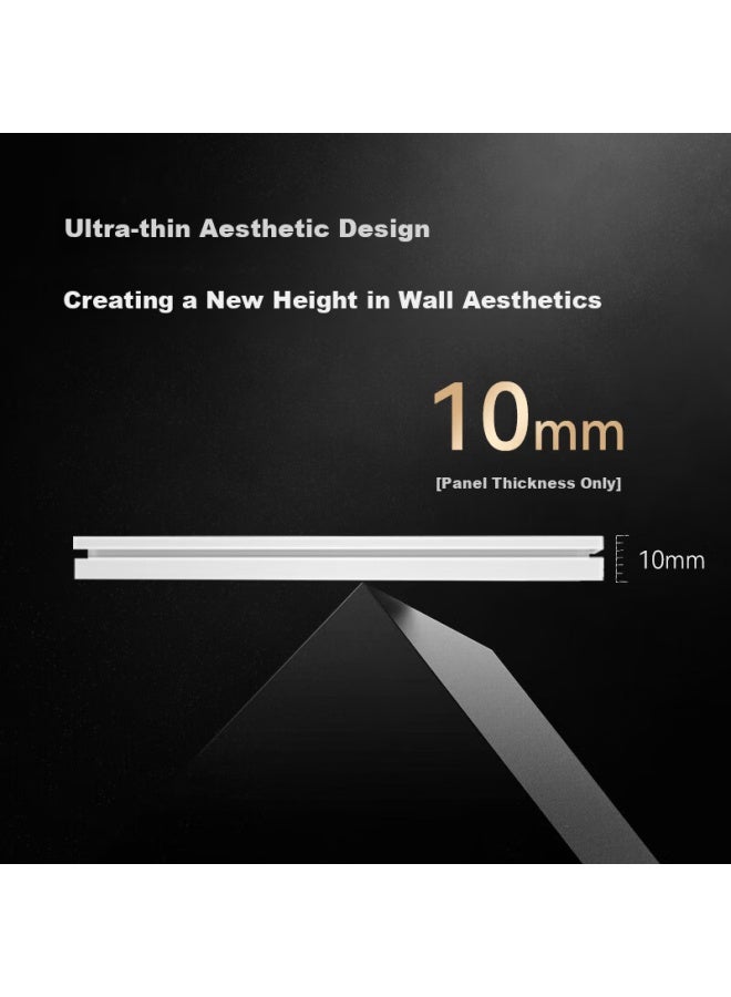 Yeelight Yilai Smart Switch K1 Zero Fire Wire Double Gang Living Room Bedroom Wall Switch Elegant White Compatible With Mi Home App - Image 3