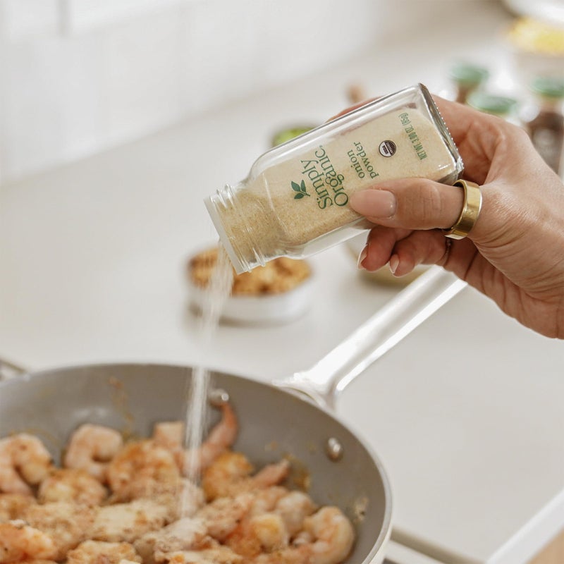 Simply Organic White Onion Powder, 3-Ounce Jar, Organic US Grown Onions, Real Onion Taste Without The Tears, Kosher, Non GMO - Image 5