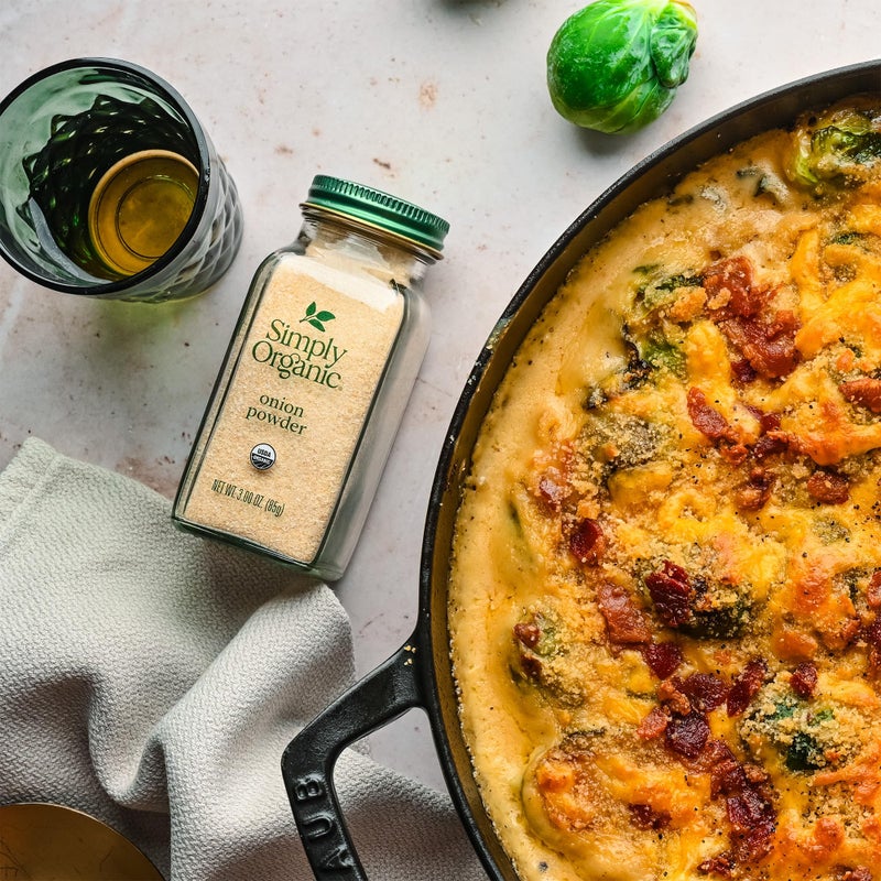 Simply Organic White Onion Powder, 3-Ounce Jar, Organic US Grown Onions, Real Onion Taste Without The Tears, Kosher, Non GMO - Image 4