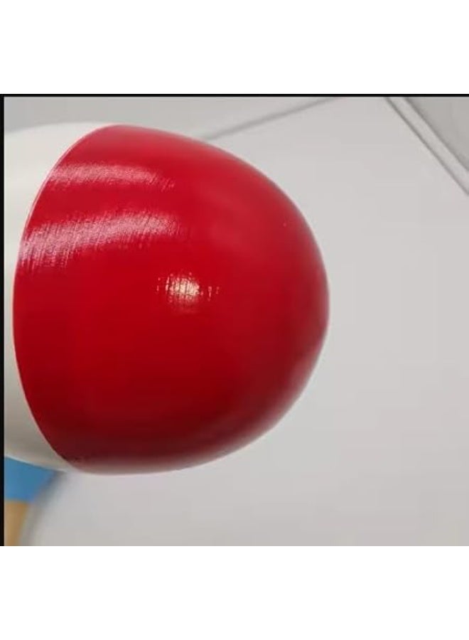 Megarya Colorful Wooden Maracas for Kids – 2-Pack Handheld Rhythm Shakers, Fun Percussion Toy Set for Toddlers, Preschoolers & Music Classes - Image 3