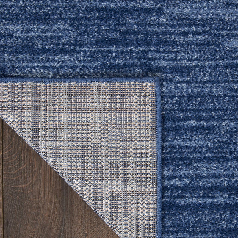 Nourison Home Nourison Essentials Navy Blue 4' x 6' Area Rug - Easy Clean, Non Shedding, Bed Room, Living Room, Dining Room, Kitchen (4' x 6') - Image 5