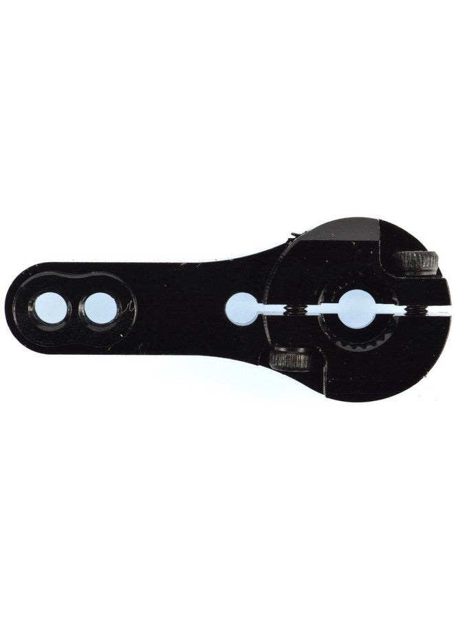 Apex RC Products 23T For Jr Airtronics Ko Black Aluminum Dual Clamping Servo Horn 2 Pack 8005 - Image 3