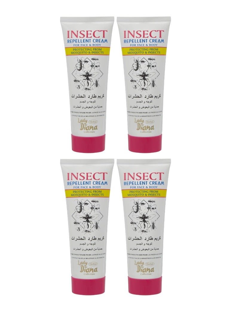Lady Diana - Insects Repellent Cream 100g 4PCS - Image 1