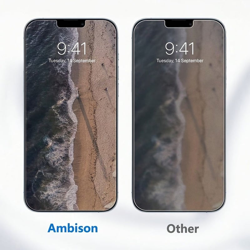 4Pcs Oil Proof Coated Dust Free Screen Protector For iPhone 16 Pro Max Easy One Key Installation Anti Fingerprint - Image 3