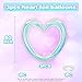 Vibzox Iridescent Heart Balloons3Pcs 40Inch Holographic Large Hollow Out Heart Foil Balloon for Valentines Day Birthday Wedding Engagement Bridal Showers Anniversary Party Decorations - Image 4
