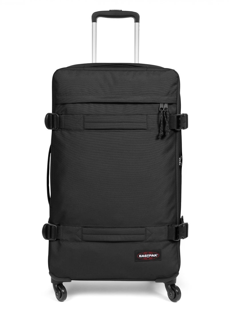 EASTPAK TRANSITR 4 L adventure 360° Spinning wheels Trolley Luggage Bag Black Large - Image 1