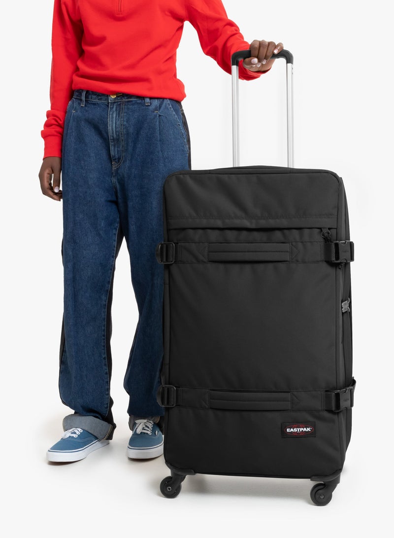 EASTPAK TRANSITR 4 L adventure 360° Spinning wheels Trolley Luggage Bag Black Large - Image 2