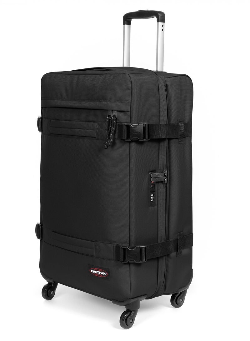 EASTPAK TRANSITR 4 L adventure 360° Spinning wheels Trolley Luggage Bag Black Large - Image 5