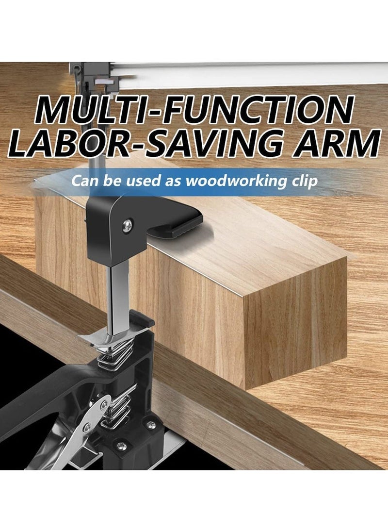 Generic - Labor Saving Arm Jack 2 Pack,365 LB Heavy Duty Hand Lifting Tool Jack,15.5 Inch Multifunctional Furniture Lifter Jacks for Installing Cabinets and Wall Tile Height Adjuster Handheld Tool - Image 1