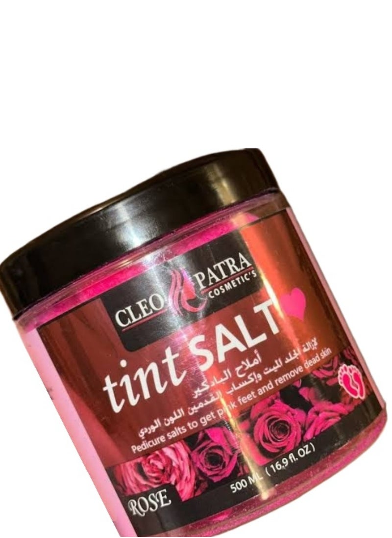CLEOPATRA - Tint Pedicure Salt For Feet With Rose 500ml - Image 1