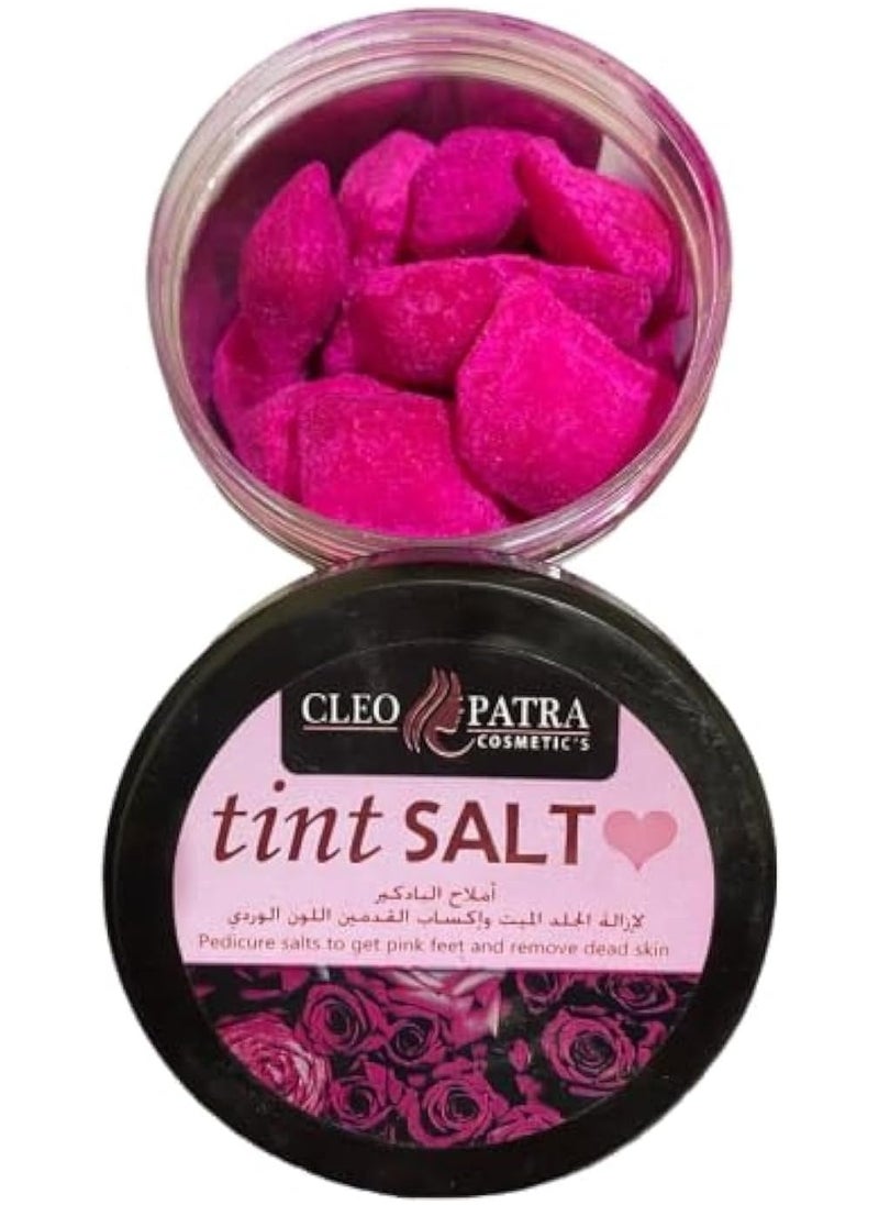 CLEOPATRA - Tint Pedicure Salt For Feet With Rose 500ml - Image 1