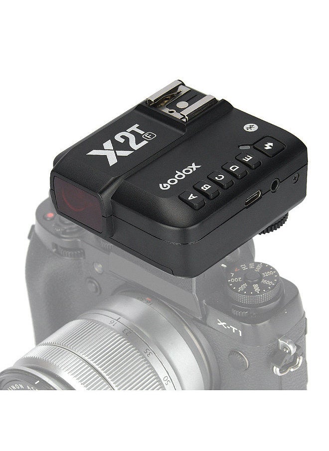 Godox - Godox X2T-F TTL Wireless Flash Trigger 1/8000s HSS 2.4G Wireless Trigger Transmitter for Fuji DSLR Camera for Godox V1 TT350F AD200 AD200Pro - Image 1