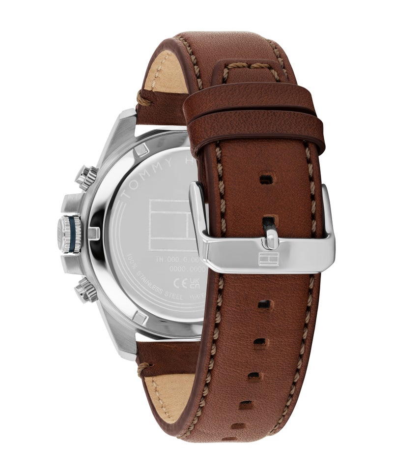 TOMMY HILFIGER Round Multifunction Men'S Stainless Steel Case  Watch - Image 2