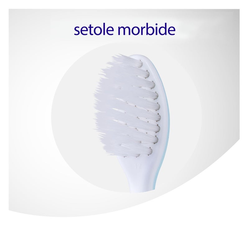 meridol Toothbrush Gum Protection Soft Pack of 2 - Manual Toothbrush for Gentle Cleaning of Teeth on The Gum Line - Image 3