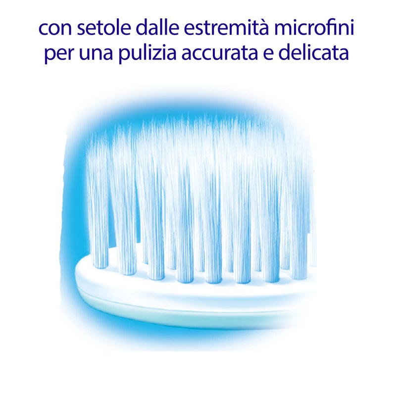 meridol Toothbrush Gum Protection Soft Pack of 2 - Manual Toothbrush for Gentle Cleaning of Teeth on The Gum Line - Image 2