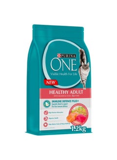 Purina ONE Healthy Adult with Salmon & Tuna 1.2 kg 