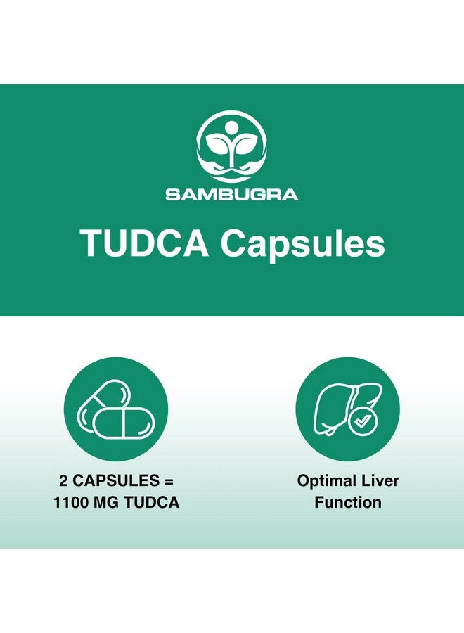 Sambugra TUDCA Liver Supplements 1100mg, Ultra Strength Bile Salt TUDCA Supplement, Liver Support for Liver Cleanse Detox and Repair, 60 Capsules - Image 5