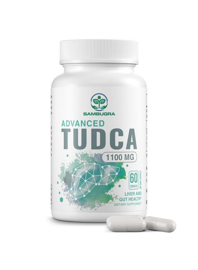 Sambugra TUDCA Liver Supplements 1100mg, Ultra Strength Bile Salt TUDCA Supplement, Liver Support for Liver Cleanse Detox and Repair, 60 Capsules - Image 1
