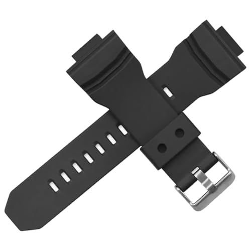 DBLACK ''CDS31'' 16mm Resin Watch Strap // Best Replacement/Compatible With Casio G-Shock GA-150, GA-200, GA-201, GA-300, GA-310 & GLX Series (Black) - Image 4