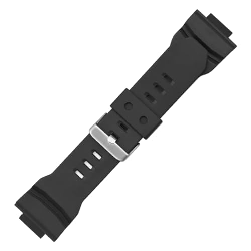 DBLACK ''CDS31'' 16mm Resin Watch Strap // Best Replacement/Compatible With Casio G-Shock GA-150, GA-200, GA-201, GA-300, GA-310 & GLX Series (Black) - Image 5
