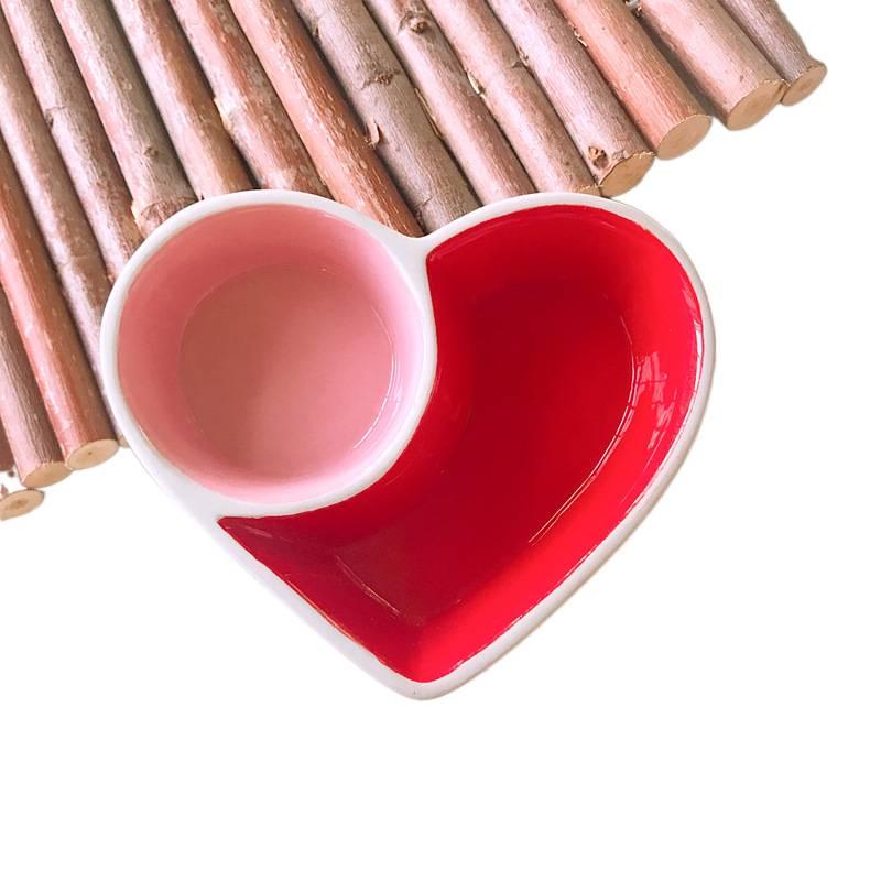 Yellow Pet Bowl Floor Mat Use Food and Water Daily Feeding Indoor Feeding Home Use Pet Feeding Accessory Easy Clean Bowl for Cats - Image 1