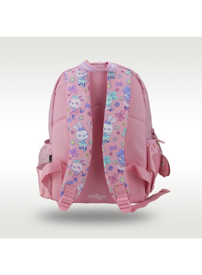 Smiggle Cute Kids Backpack with Detachable Plush Doll, 36*28*13cm Lightweight Spacious School Bag for Girls Daily Study Travel - Image 4