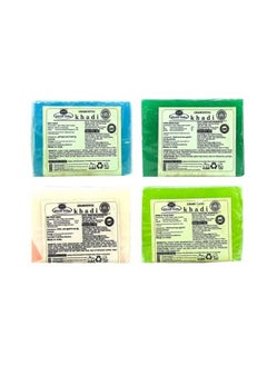 Khadi Pure Mint, Mix Fruit, Neem & Neem Tulsi Soap, 125 G (Pack Of 4)  - Image 2