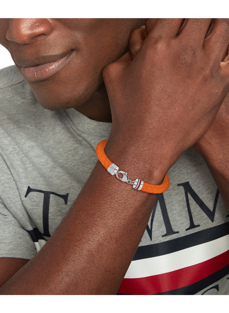 TOMMY HILFIGER TH JEWELRY SS24 SILICONE MENS SILICONE BRACELET - 2790557  - Image 2