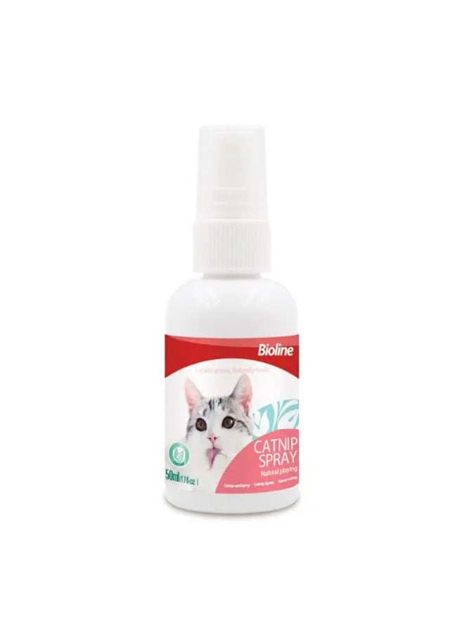 Bioline Catnip Spray for Cats, 50ml - Image 1